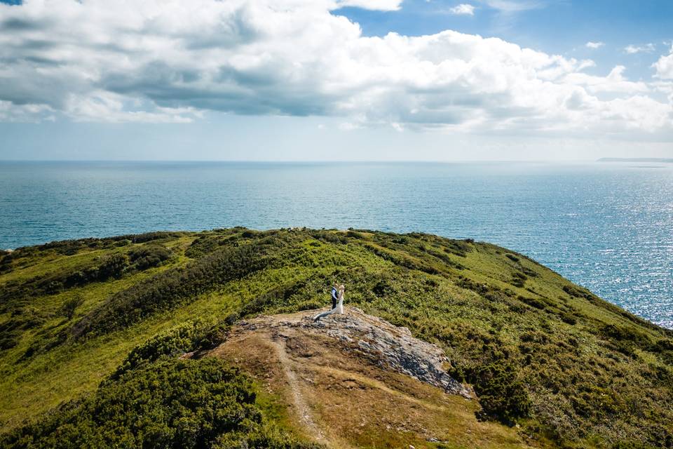 Cornwall coast wedding venue