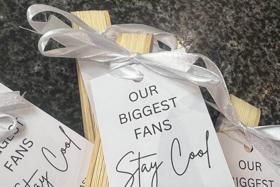 Personalised Fans