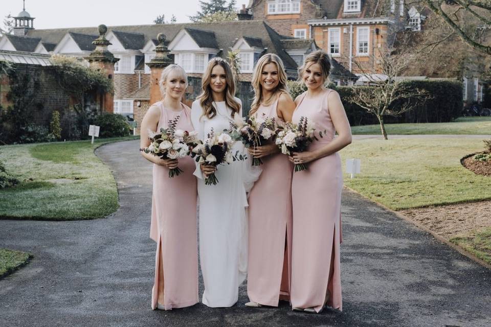 Beautiful bridesmaid