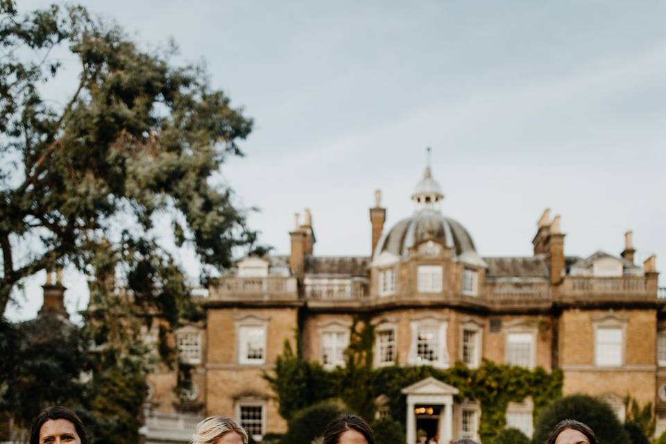 A gorgeous wedding party