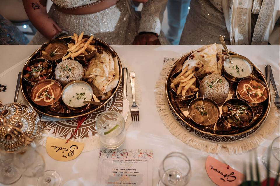 Couple's Thali