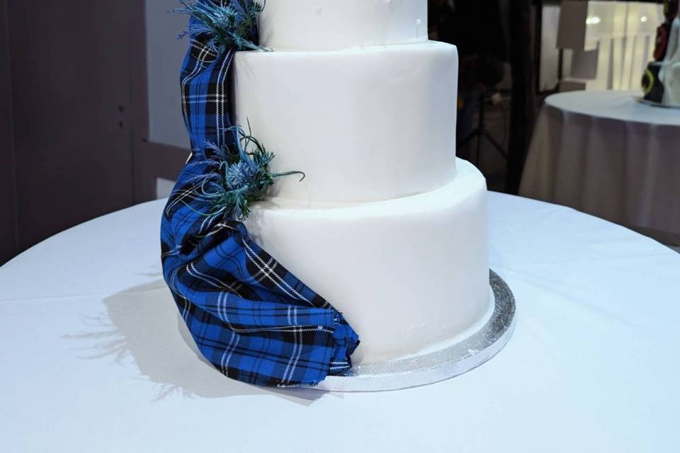 Tartan hidden back