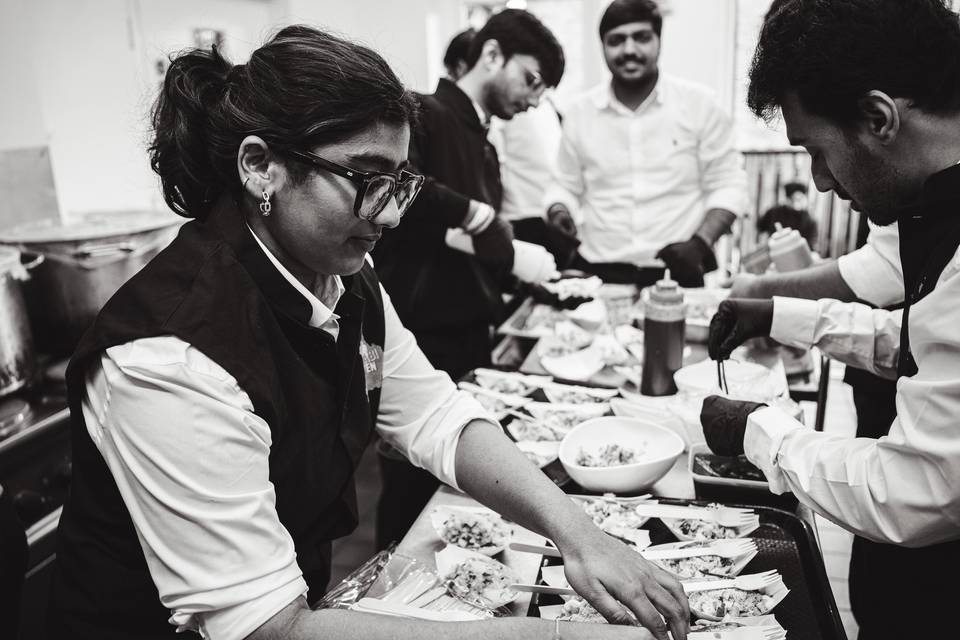 Team in action