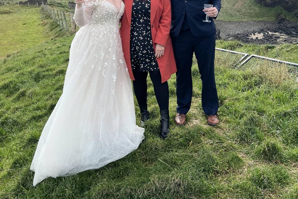 An elopement at Dunluce!