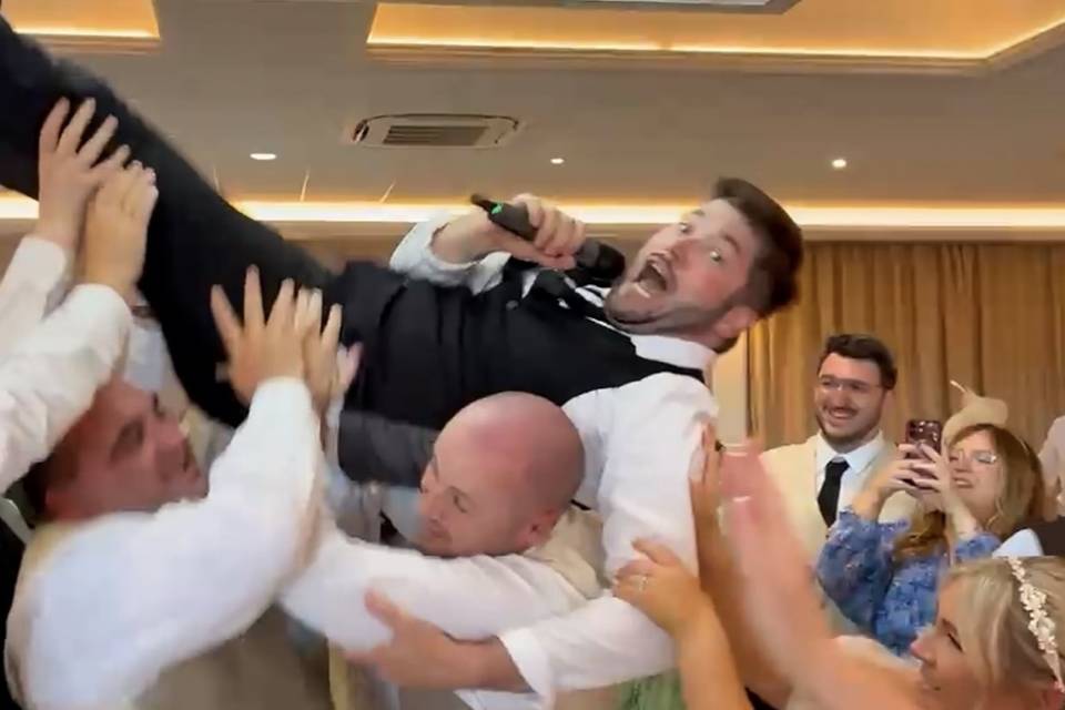 A crazy wedding