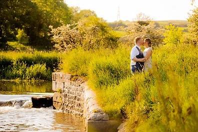 By the waterside