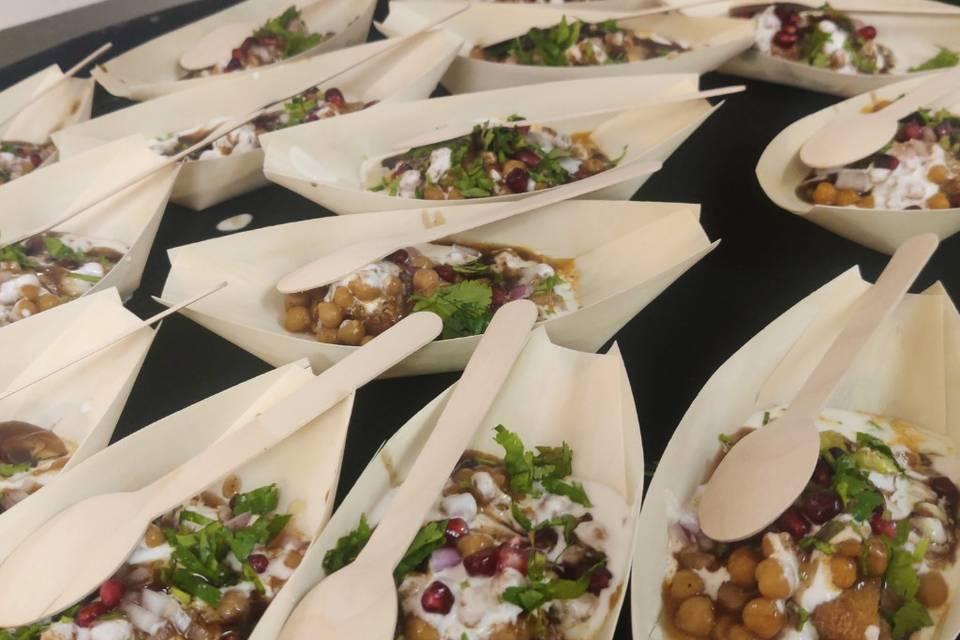 Chaat Canapes