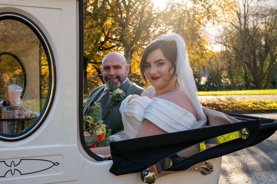 Bride & her dad