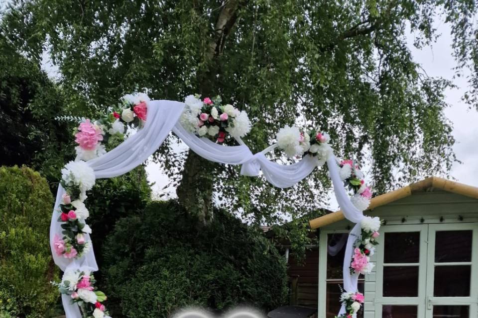 Flower arch