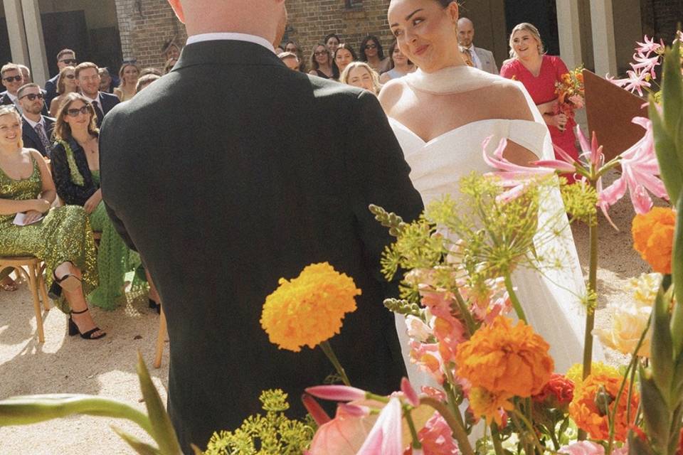 The ceremony