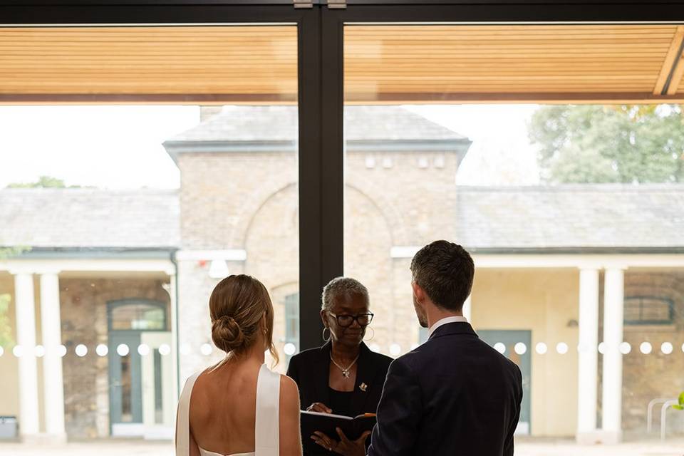 The ceremony