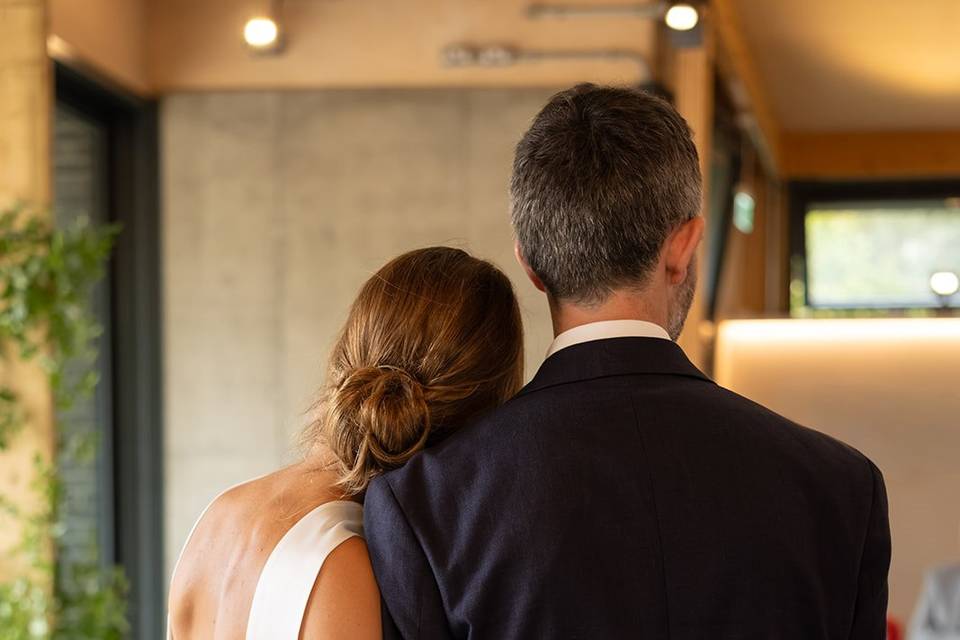 The happy couple