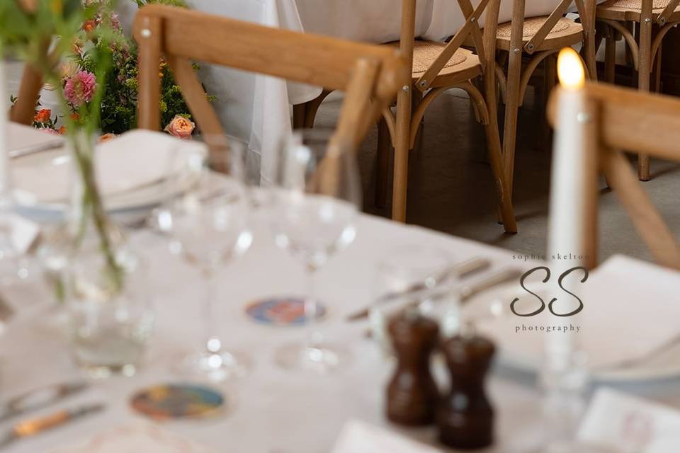 Table set up