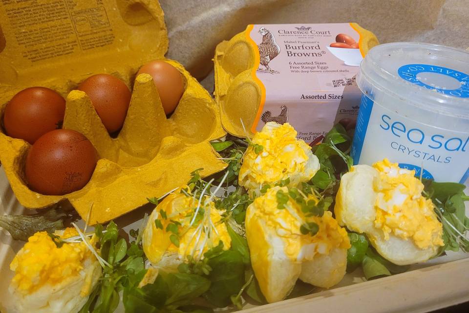 Free range eggs always