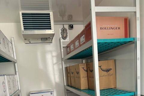 8 - 12 hours to chill drink.