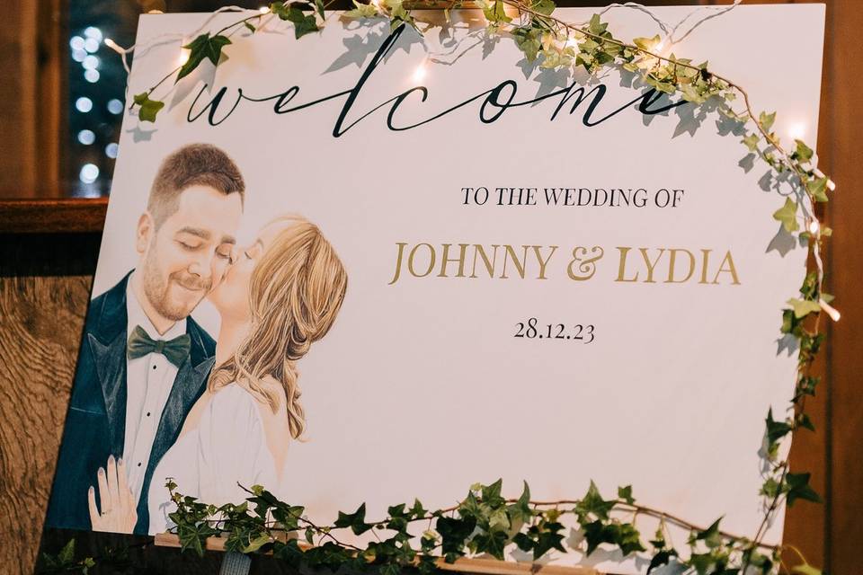 Wedding Sign