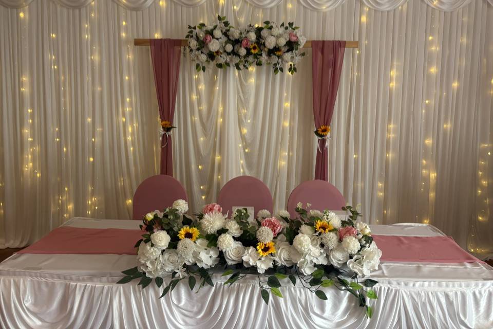 Top table