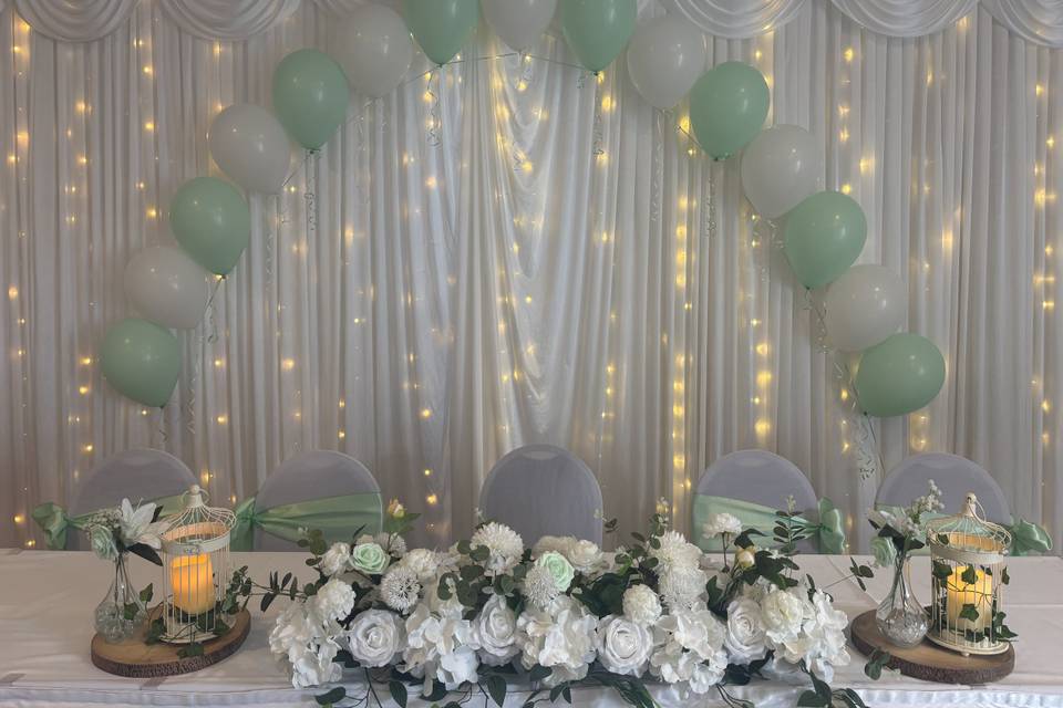 Top table