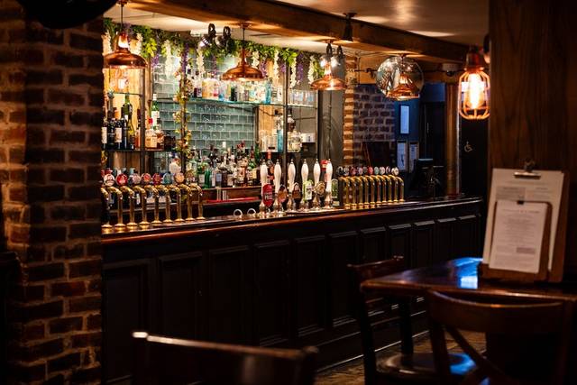 Bar area