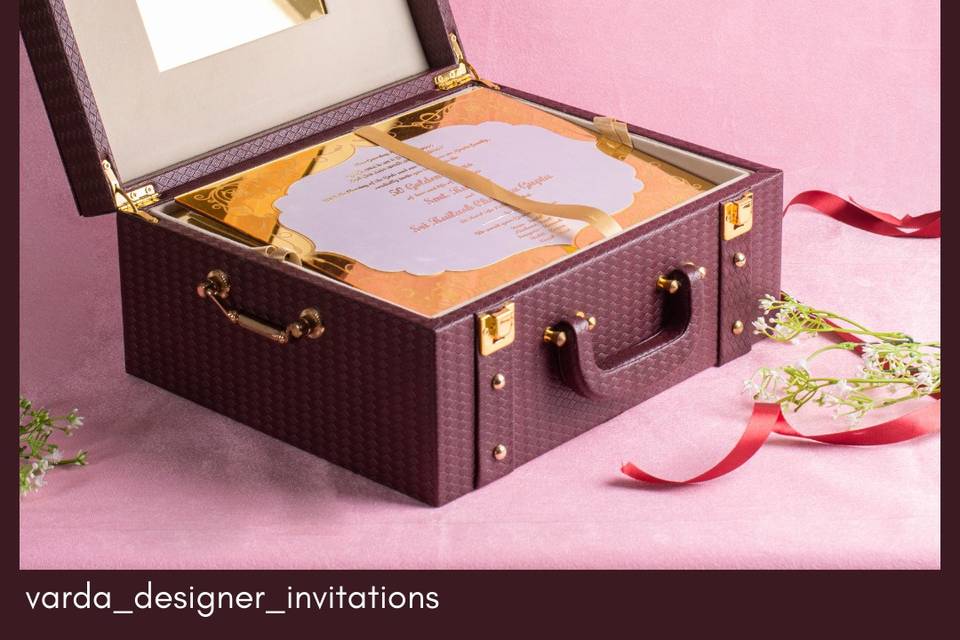 Anniversary wedding invitation