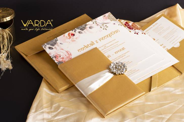 Royal wedding invitation cards