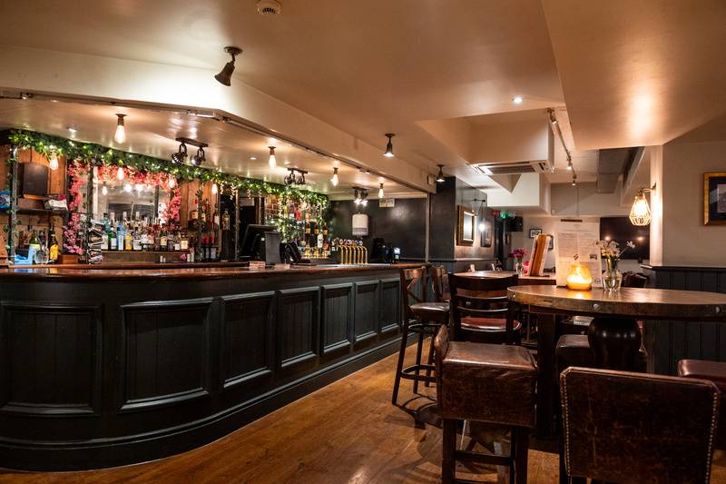 Bar area