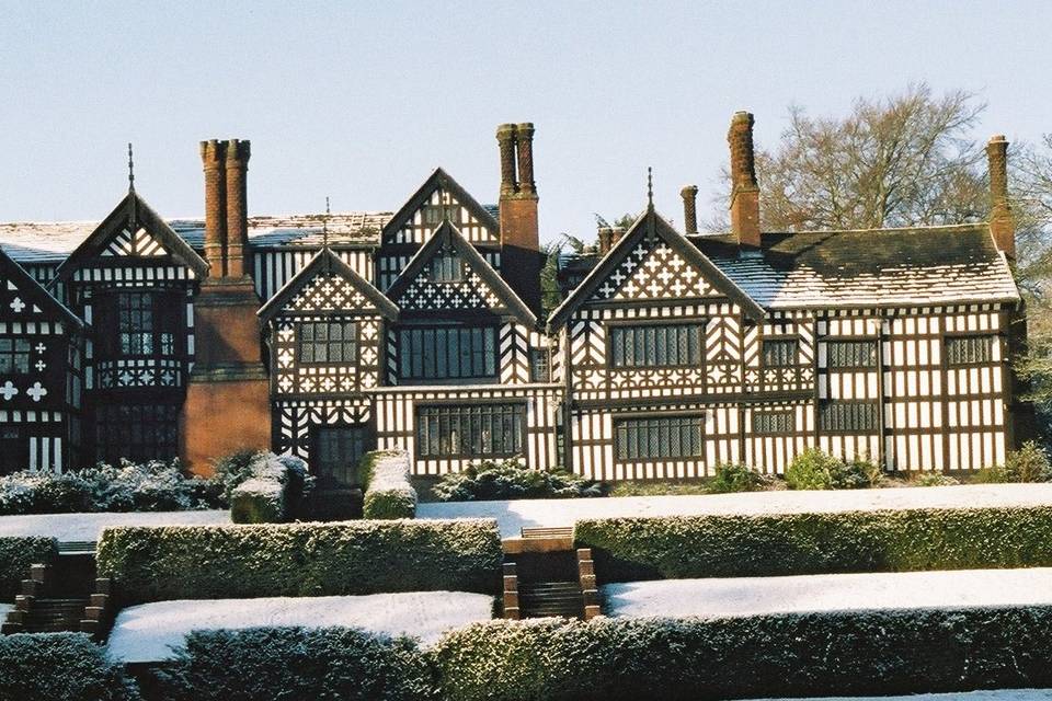 Snowy Bramall Hall