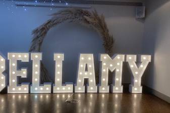 Light up letters