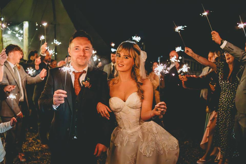 Sparkler exit