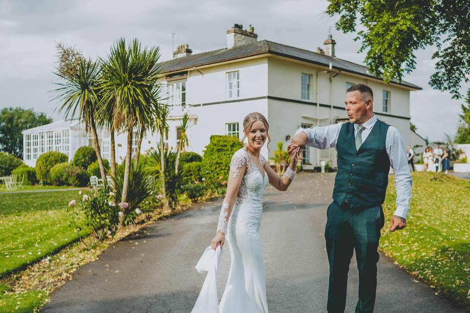Couple's golden hour portraits