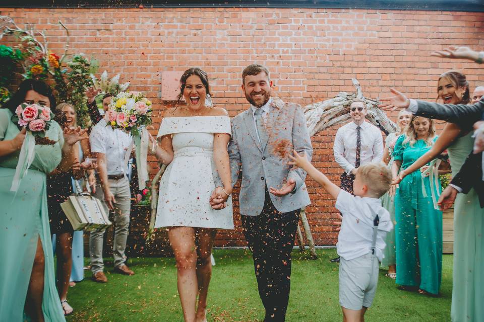 Confetti shot