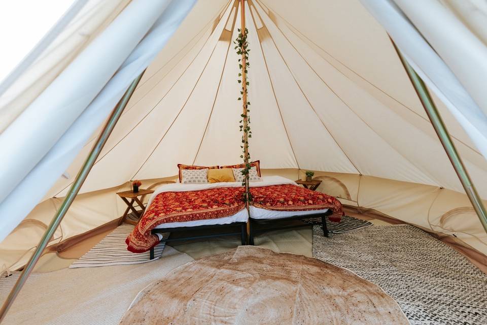 Every tent customised