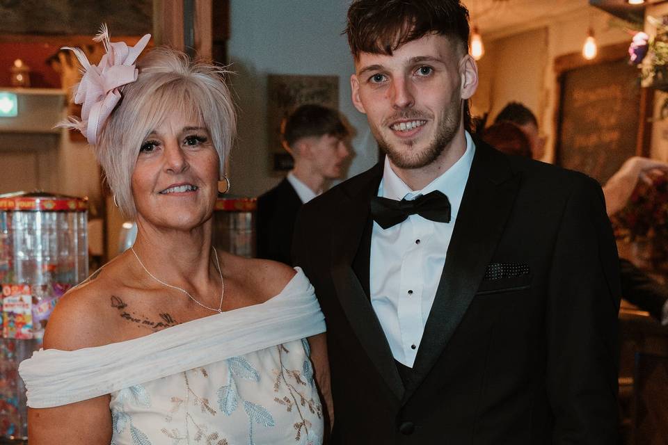 Mum and Groom