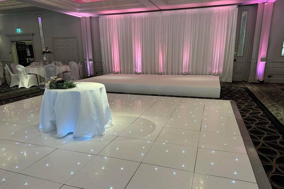 LED Dancefloor Sopwell House