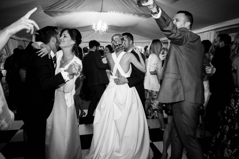Dancing the evening away