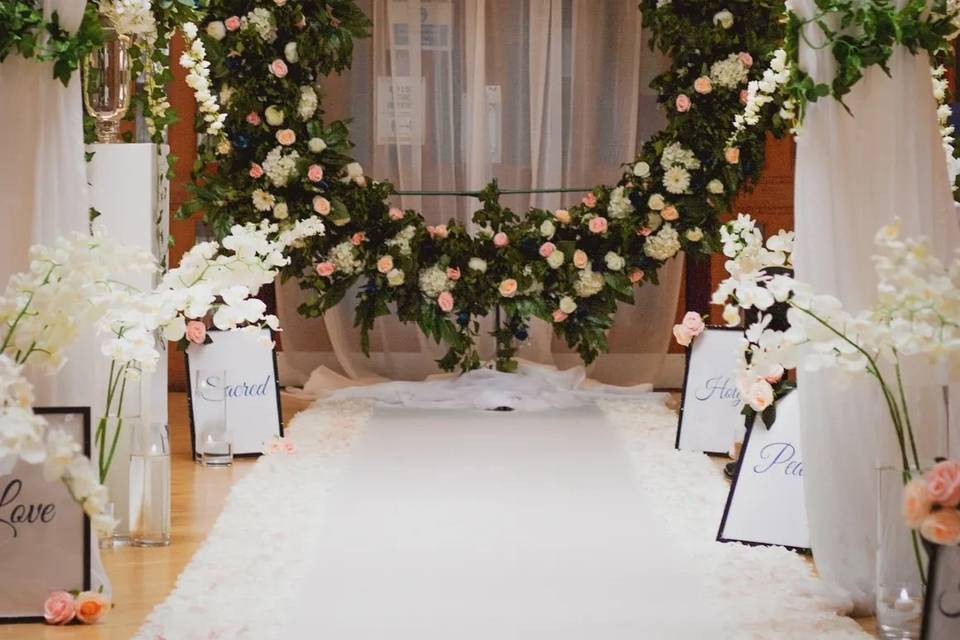 Beautiful floral decor