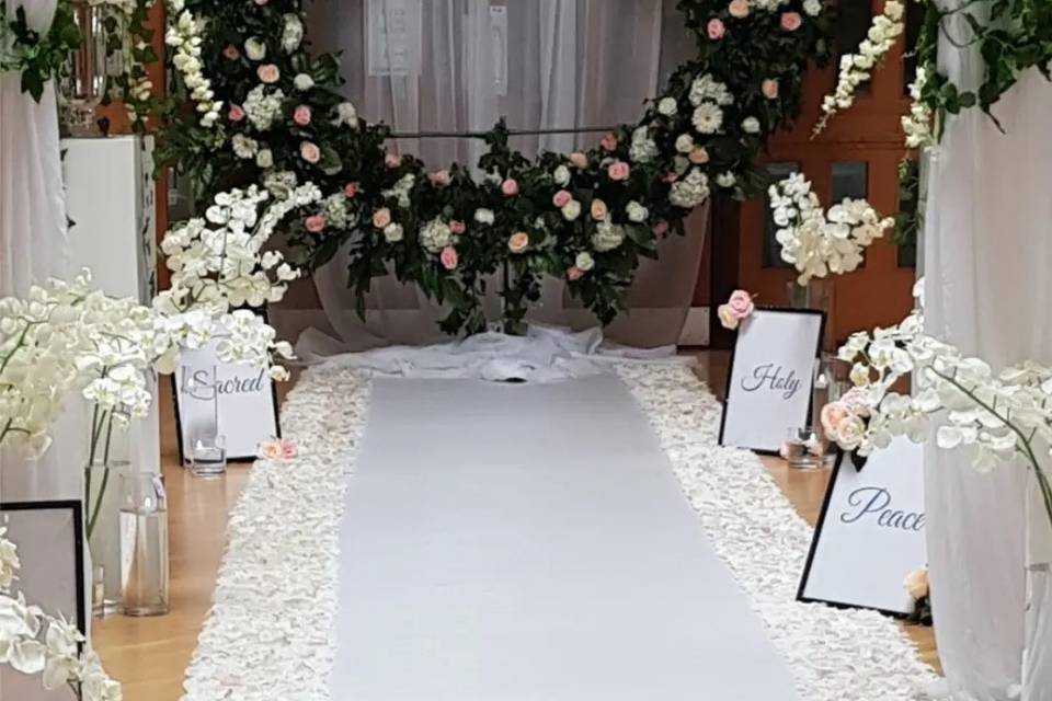 Unmatched ceremony design