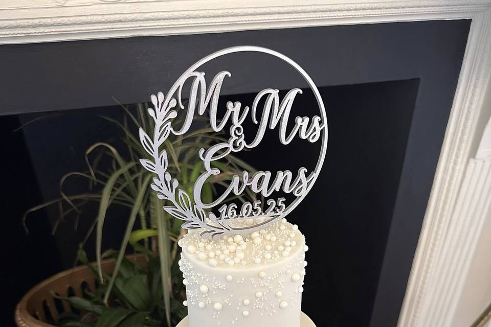 Edible Pearl cake