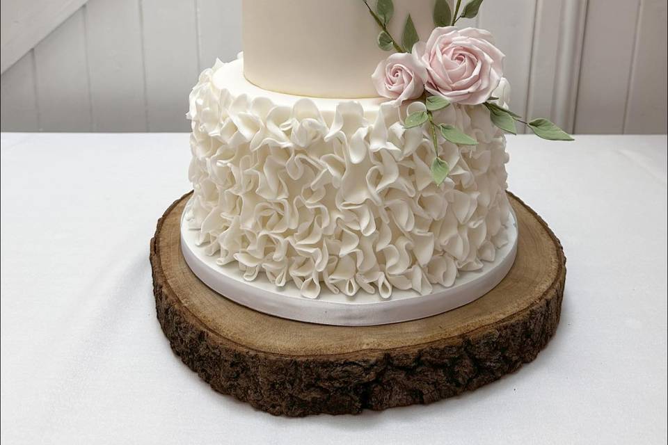 Elegant ruffles