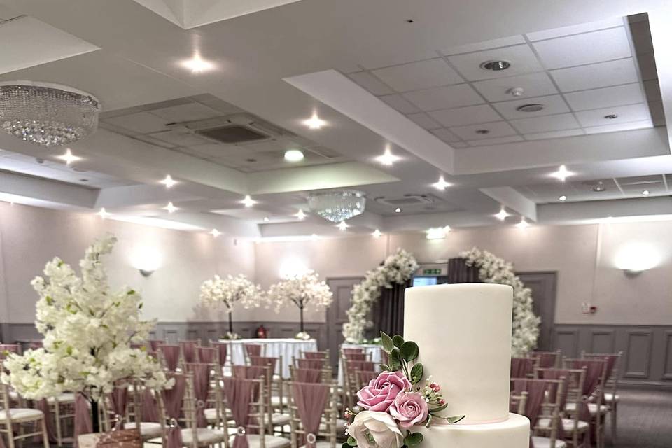 Tired Wedding Cake