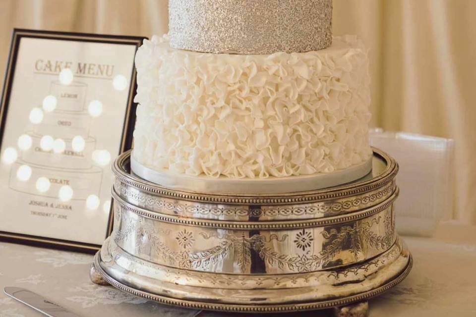 Mutli tier wedding cake