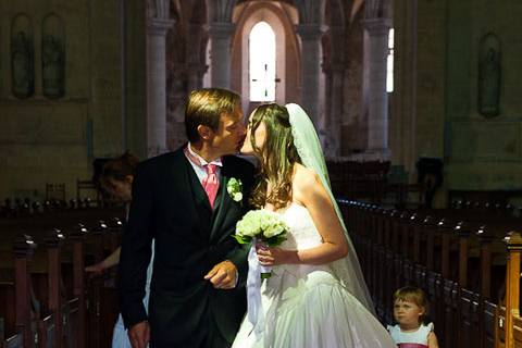 Just married exit