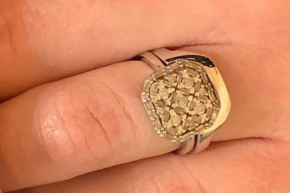 Shaped Plain Wedding Rings