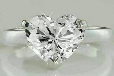 Heart shaped Diamond Ring