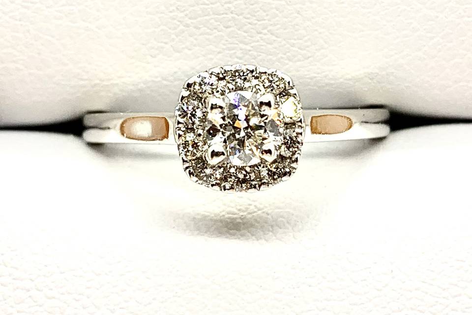 Cluster Diamond Ring