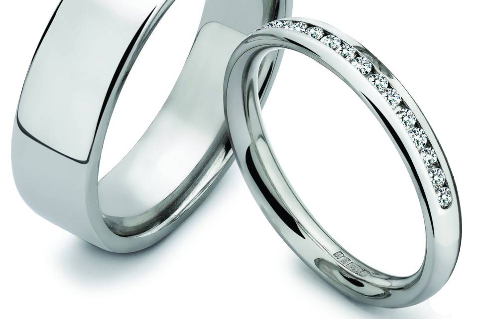 Gents and Ladies Wedding Rings