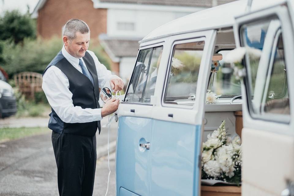 Wye Valley Wedding Van
