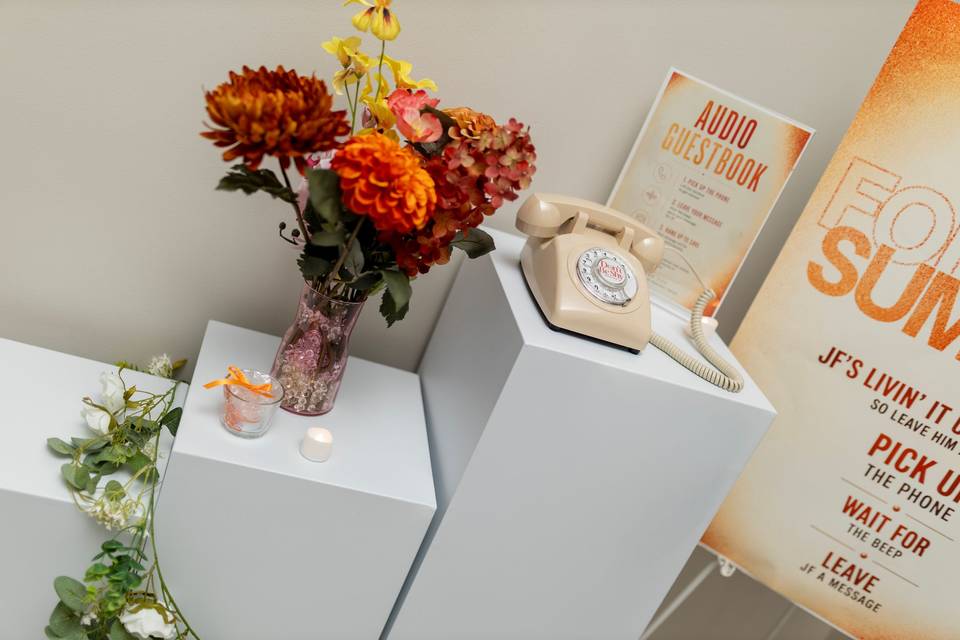 Bespoke Audio Guestbook