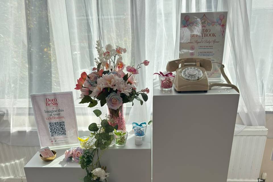 Baby Shower Audio Guestbook
