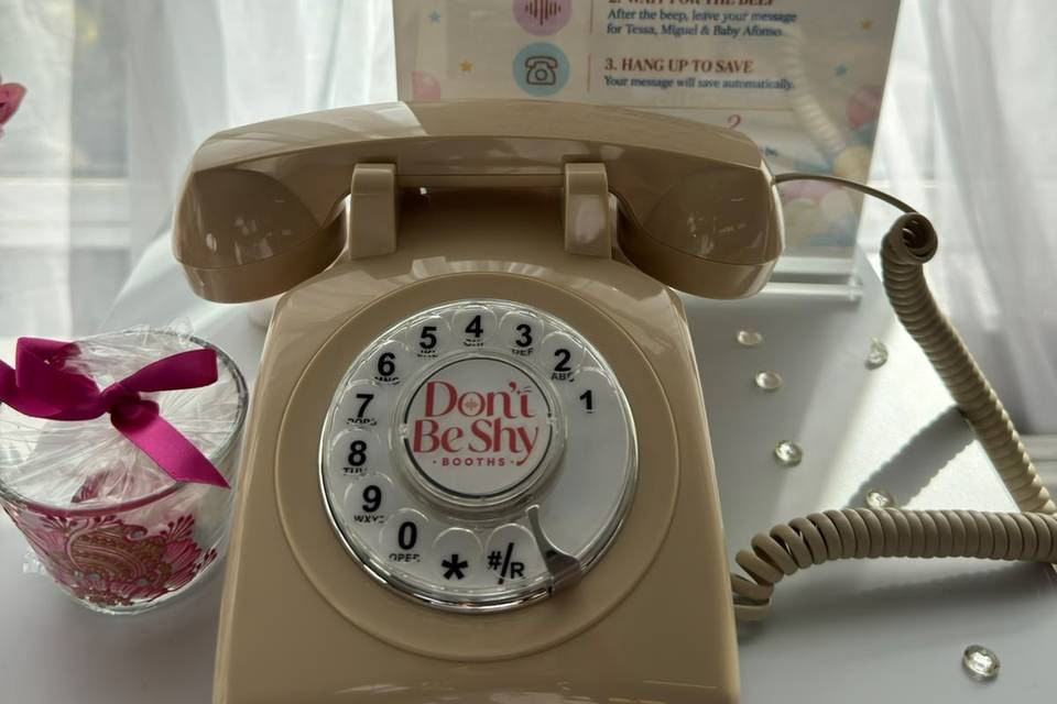 Bespoke Sign Audio Guestbook